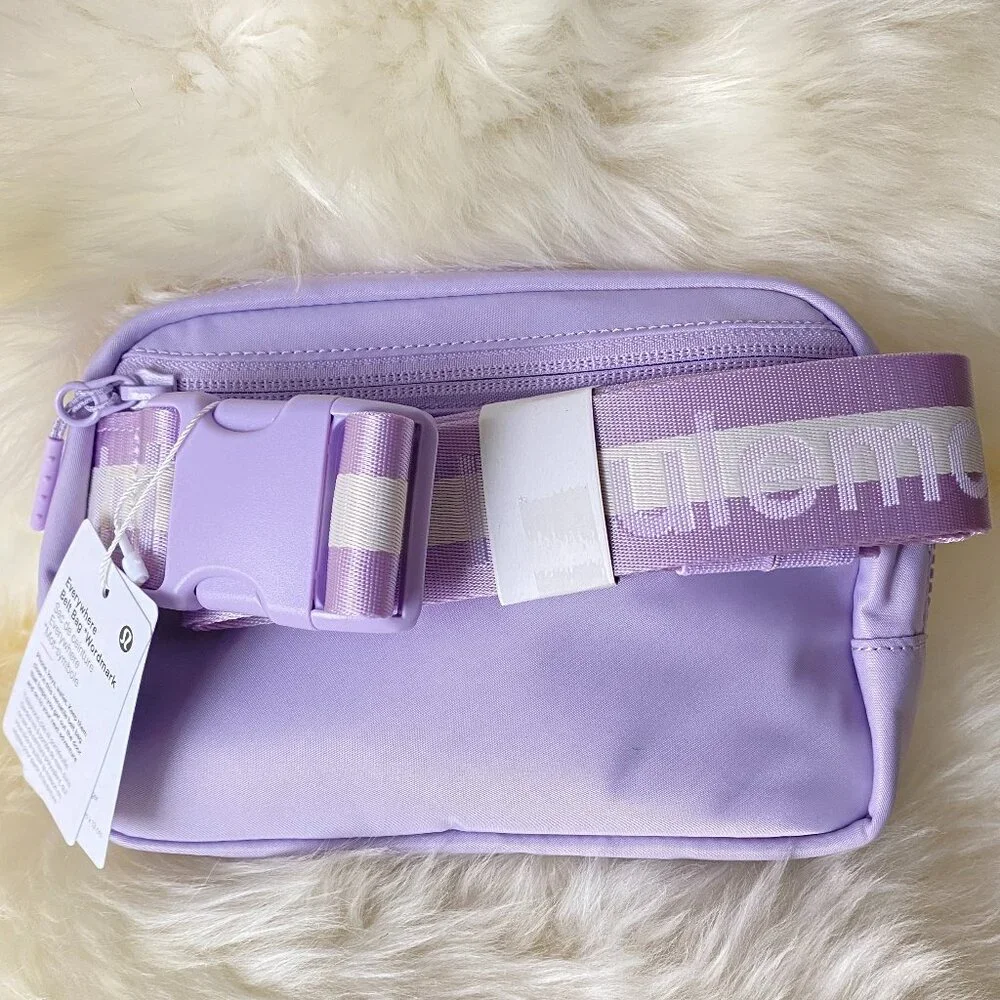 lilac lululemon belt bag Everywhere Crossbody 1L Lululemon 4L Lavender Frost Large